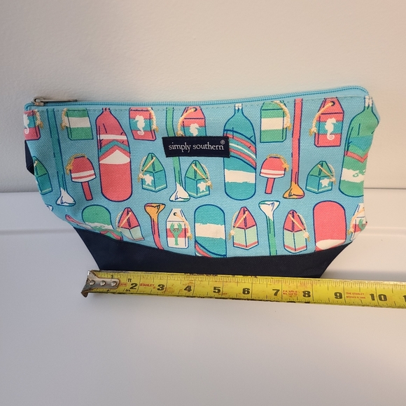 Simply Southern Nautical Buoy Cosmetic Bag - Picture 10 of 11